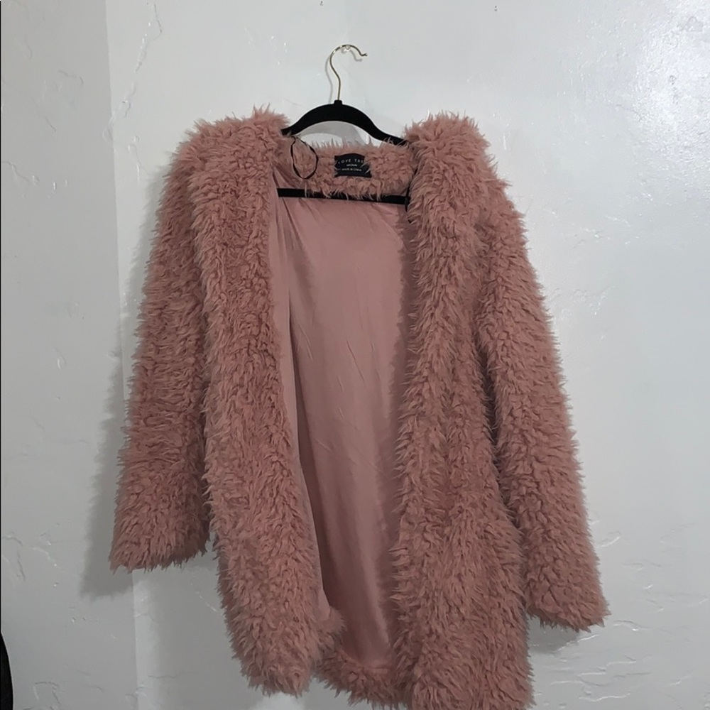 Pink Fluffy Jacket